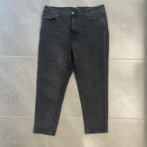 Wild Fable Faded Black Highest Rise Mom Jean